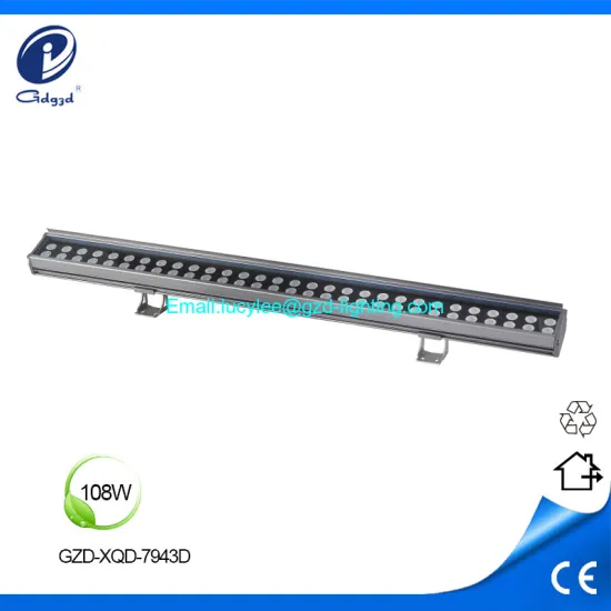 108W high power waterproof facade led wall washer