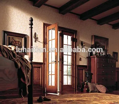 Interior doors colorful pvc door