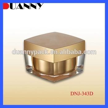 SQUARE ACRYLIC COSMETIC JAR, LUXURY ACRYLIC COSMETIC JAR, WHOLESALE SQUARE ACRYLIC COSMETIC JAR