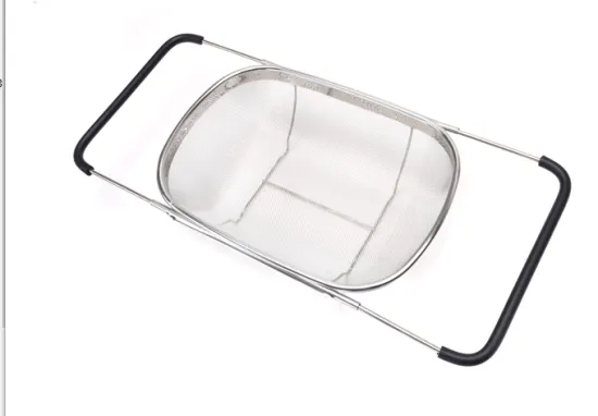 Stainless Steel Handmade Stretch Kitchen Colander