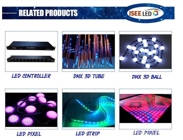 3D Effect Geometry Tube Light