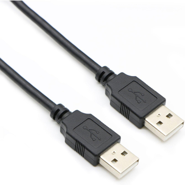 Doppel USB 2.0 Computerverlängerungskabel - 1m/2m schwarzer Hochgeschwindigkeits -480 Mbit/s