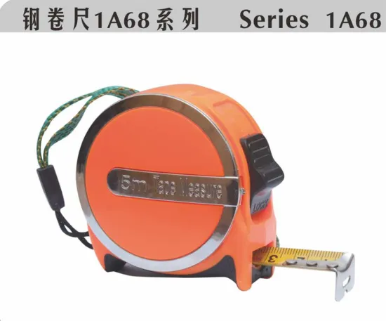 7.5m/25ft Stainless Steel Rubber Coated Measuring Tape