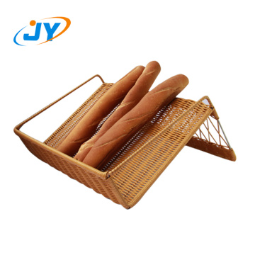 Plastik Rattan French Long Bread Korb