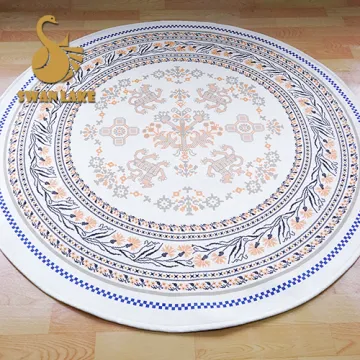 Machine Washable Printed Short Plush Door Floor Rug Carpet