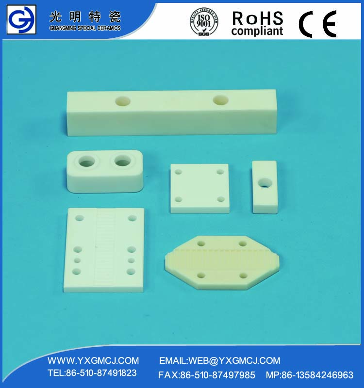 Parti in ceramica macchinaria a concioscate CNC