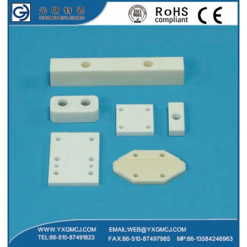 Peças de cerâmica de máquinas usinadas CNC