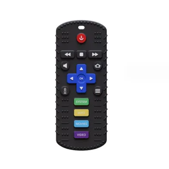 Baby Teething Toy - Food Grade Silicone Remote Control Teether