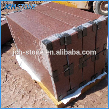 Wholesale flamed floor nature porphyry granite stone
