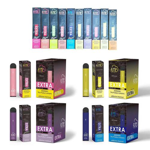 Fume Extra 1500 Puffs одноразовый вейп банановый лед