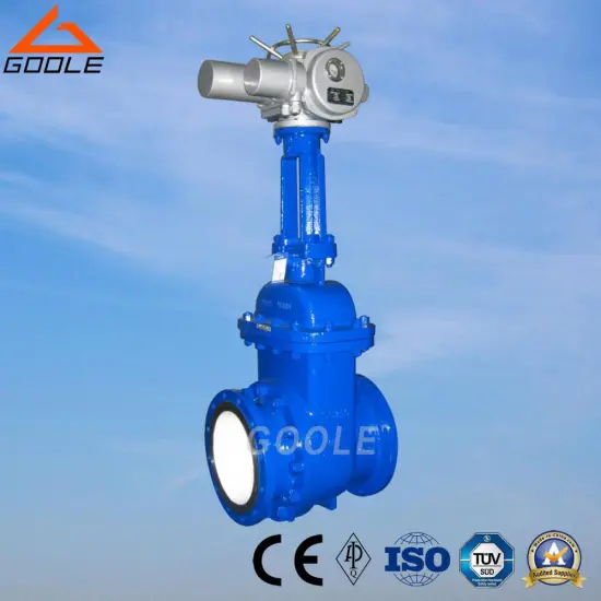 Electric Ceramic Scum / Slag Gate Valve (GPZ41TC)