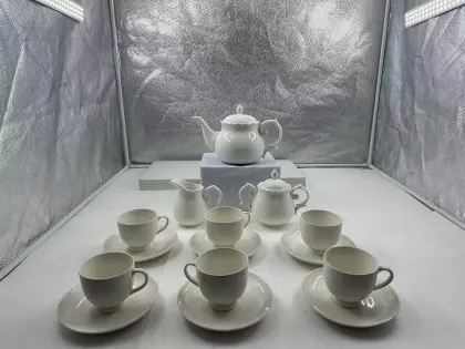 Fashionable ceramic tea set