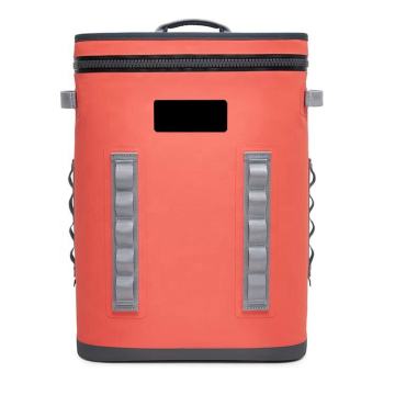 Soft Beach Lunch Cooler Backpack with TPU Insulation and Shoulder Strap for Camping
