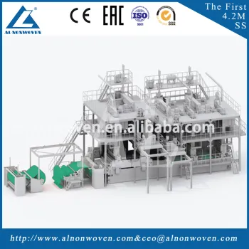 SSMMS PP spun bond non woven fabric making machine with best after-sales service