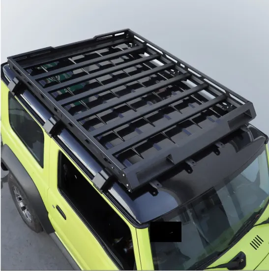 4x4 Offroad Car Luggage Rack Roof Rack with LED Lights for Jimny 2019-2022