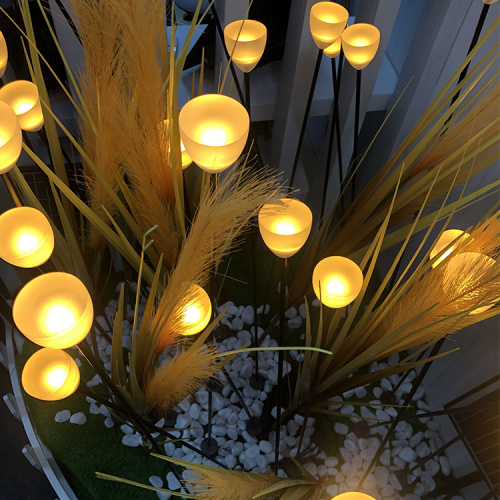 Luz decorativa led de jardim de fibra ótica de paisagem