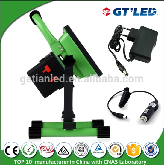 Outdoor 10W waterproof Charging project-light lamp LED rechargeable flood light lamp/Field work light/camping light