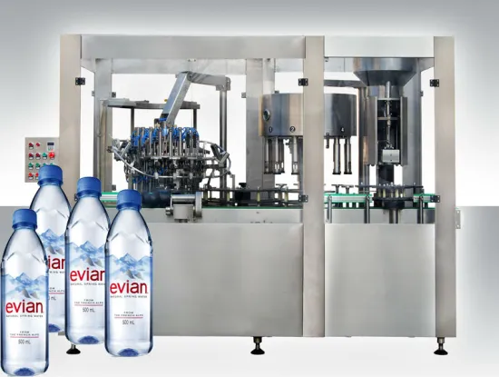bottle washing filling capping machine