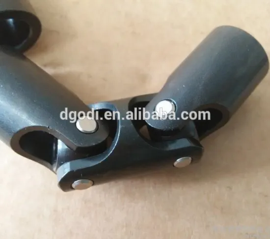 black oxide steel mini cardan shaft and small universal joint shaft