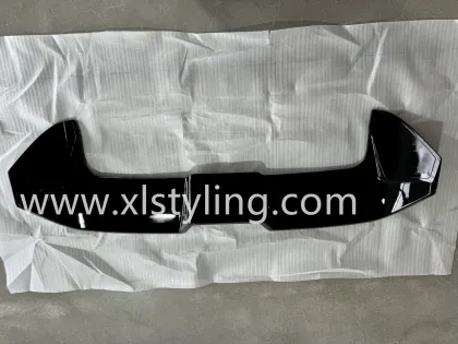 Oettinger Spoiler for Volkswagen Polo 2011-2018 and Golf 2020+ (MK8) TSI - Glossy Black Car Accessory