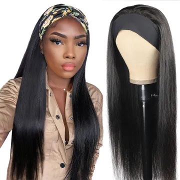 Wholesale Remy Virgin Human Hair Headband Wig,Headband Wig Straight Human Hair For Black Women,Curly Headband Human Hair Wigs