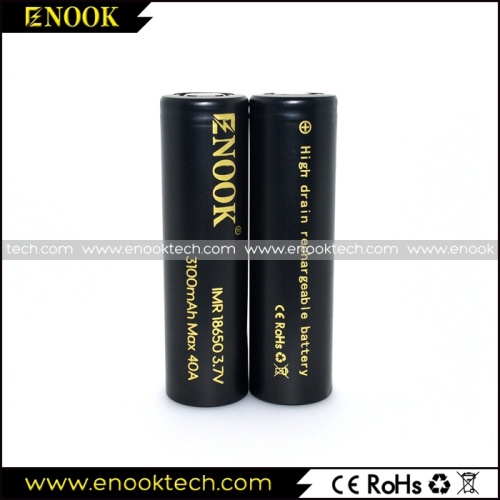 Enook 3100mah 18650 Rechargeable Battery
