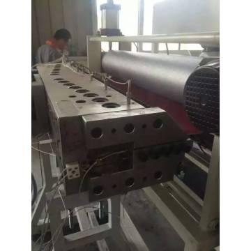 Plastic PVC+ PMMA/Asa Wave/Glaze Roof Tile Machine