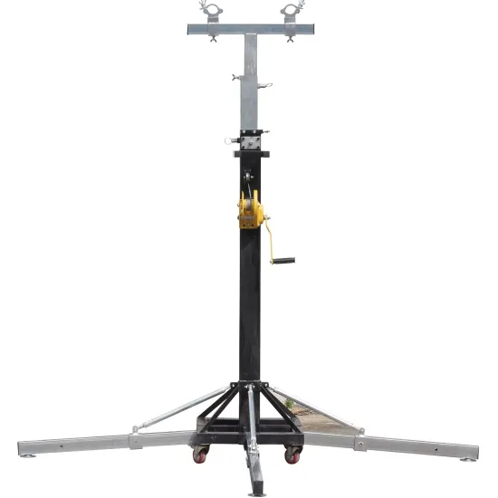 Movable Folding Crank Tripod Light Stand for Moveable Head Truss Holder (3m-6.6m Workable Height)