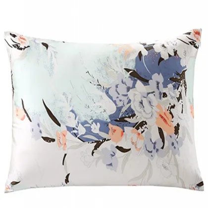 Mulberry Silk Floral Print Pillow Cases