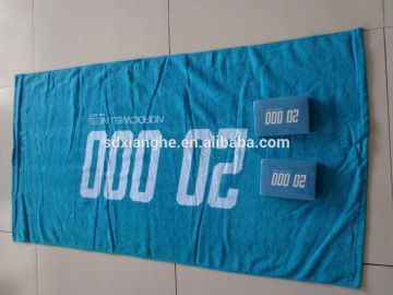 100% cotton velour reactive towel