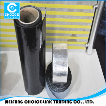 waterproof material aluminum foil self adhesive bituminous sealing tape