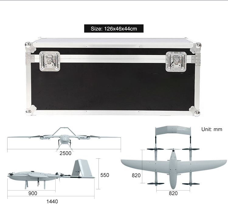 Surveying and mapping UAV customization
