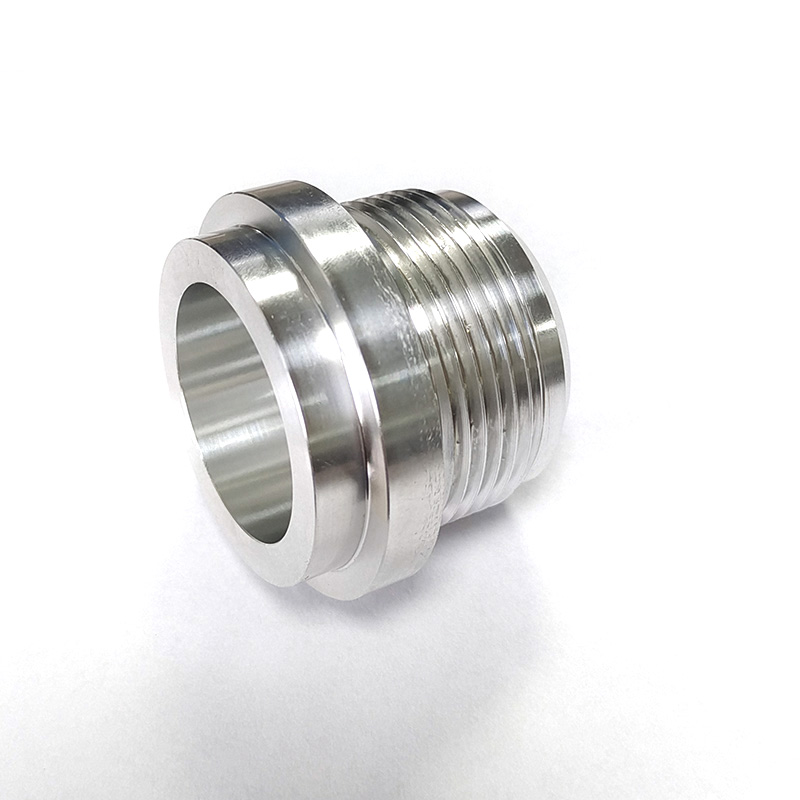 AN6, 6 AN MALE BILLET 6061T6 ALUMINUM WELD ON / WELD IN FITTING