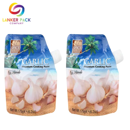 High Quality Resealable Food Pouch Bags With Spout