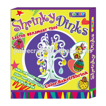 Shrinky Dinks Easter Ornaments Tree