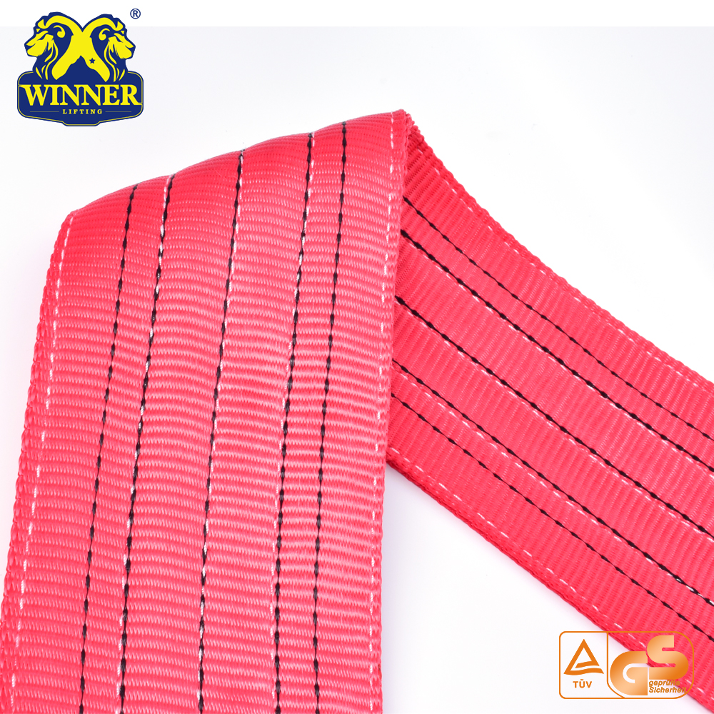 European Standards Wholesale Factory Polyester Flat Webbing Sling