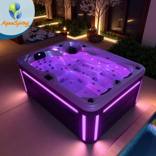 3 Person Outside Bathtub Balboa Hot Tub