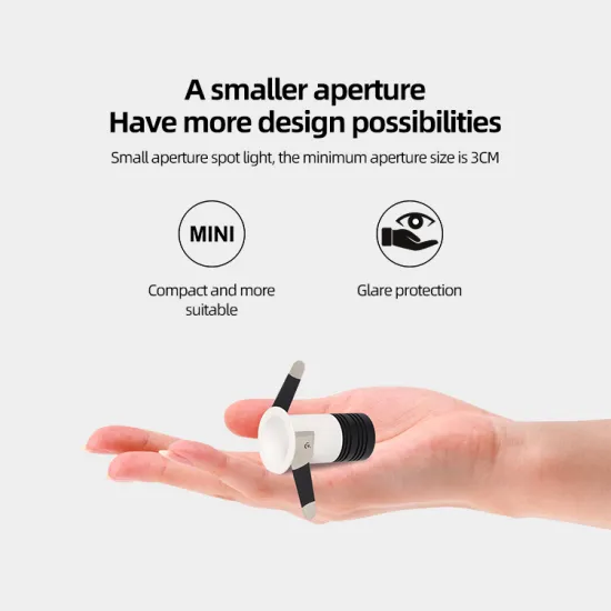 Indoor Recessed Ceiling Focus Spotlight Led Cob Downlight