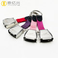 Pakyawan ng laser logo seat belt airline keychain