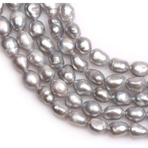 Olivary Gray Freshwater Cultured Pearl Beads Jewelry Making