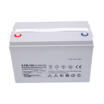 Spensione calda Energia solare Acido Lead Acid Deep Cycle Gel Batterie 12V 100AH/200Ah