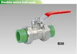 double union ball valve