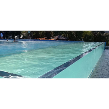 50mm şeffaf akrilik yüzme havuzu açık hava hazırlık