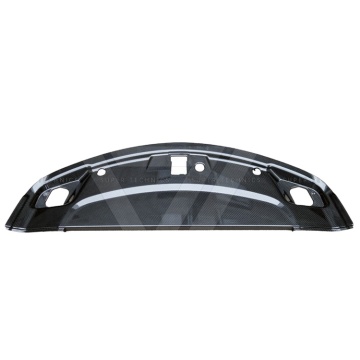 Copertura del radiatore in fibra di carbonio in stile OEM per Mercedes-Benz Classe SLS R197 AMG 2011-2014