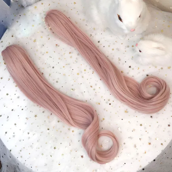 18 Inch Braided Hair Chichi Accessories for Meche Chignon Lolita Wigs