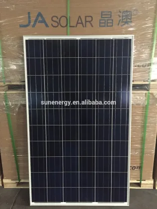 JA solar cell panels for 1MW solar power plant