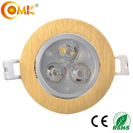 Golden led spot light