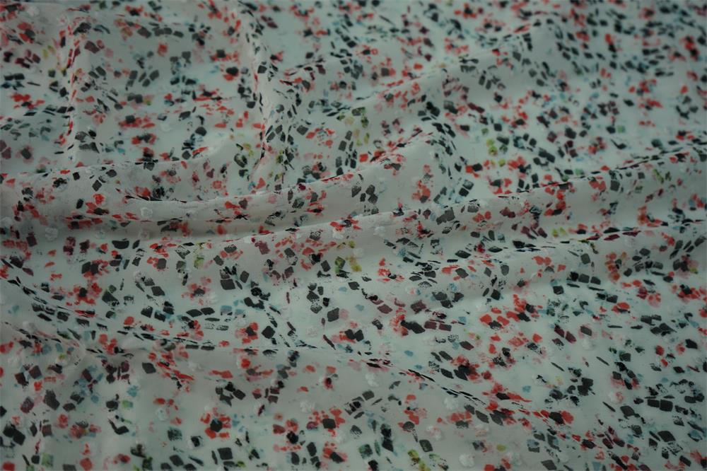 Polyester Swiss Dot Fabric