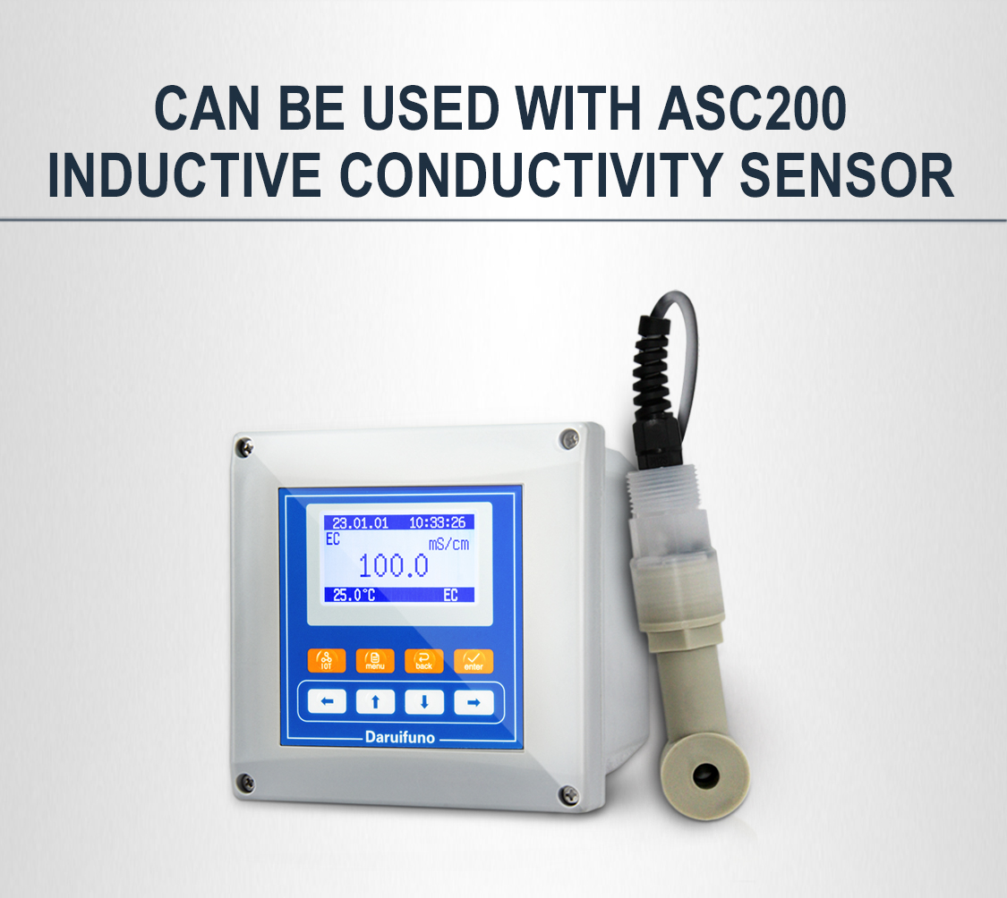 inductive conductivity sensor and controller
