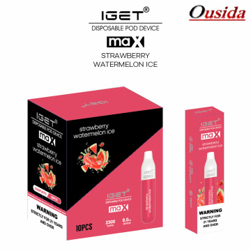 ORIGINAL lIGET MAX 2300 Puffs